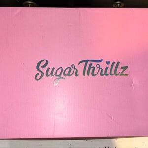 Sugar Thrillz black platform boots